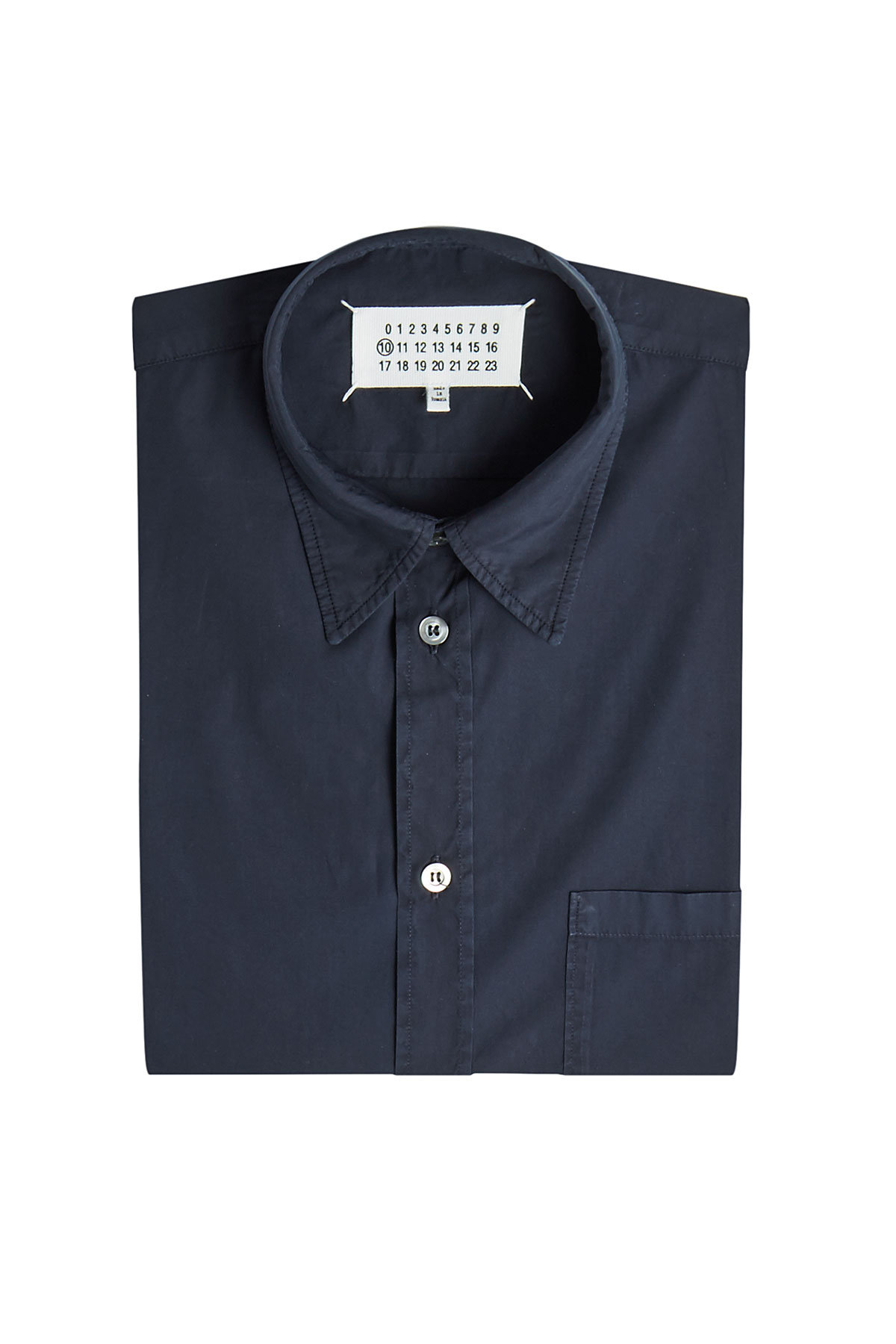 Garment Dyed Cotton Shirt | MAISON MARGIELA