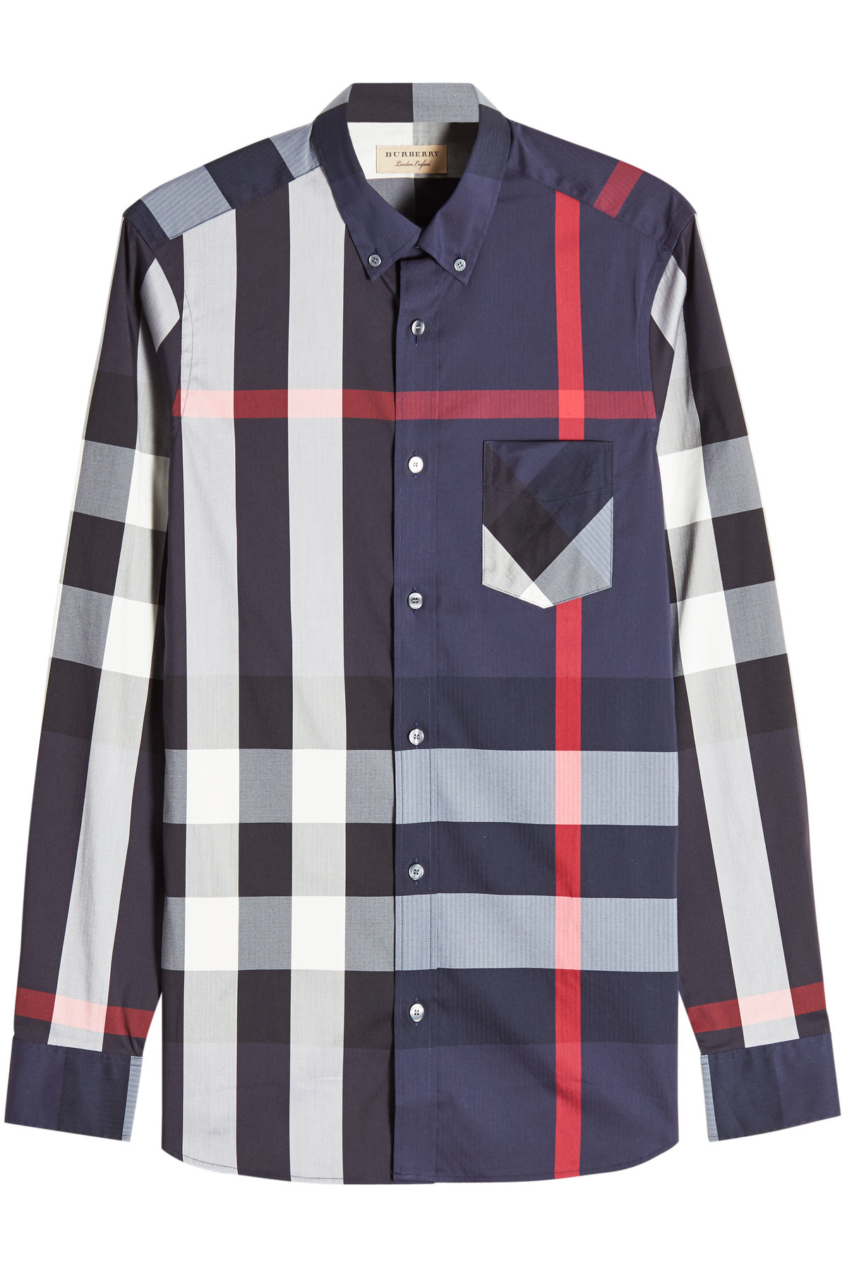 Thornaby Printed Shirt with Cotton | BURBERRY