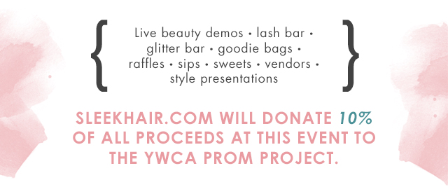 Sleek Hair You Re Invited To Our Amazing Shopping Party And Prom