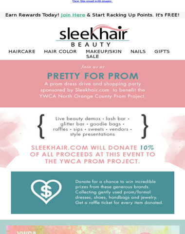 Sleek Hair You Re Invited To Our Amazing Shopping Party And Prom