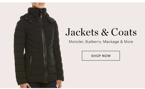 JACKETS & COATS, SHOP NOW