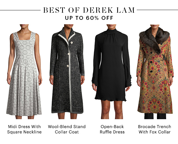 BEST OF DEREK LAM, UP TO 60% OFF