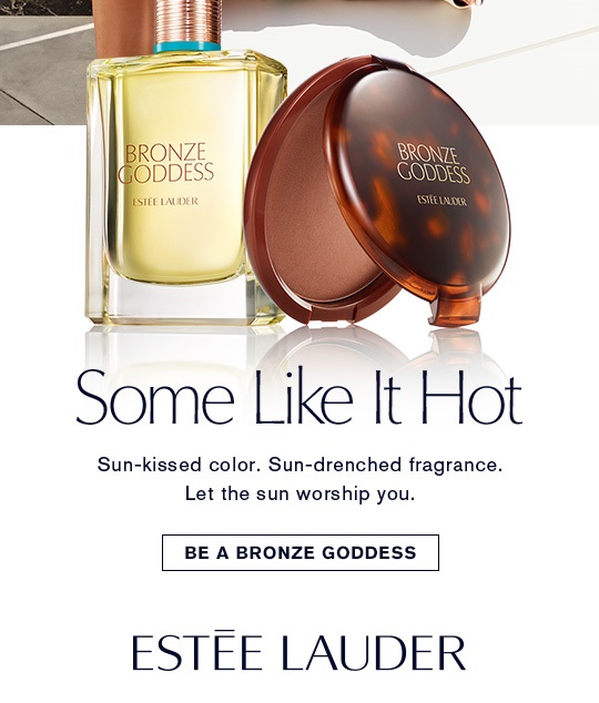 Sun-kissed color. Sun-drenched fragrance. Let the sun worship you. Be a Bonze Goddess »